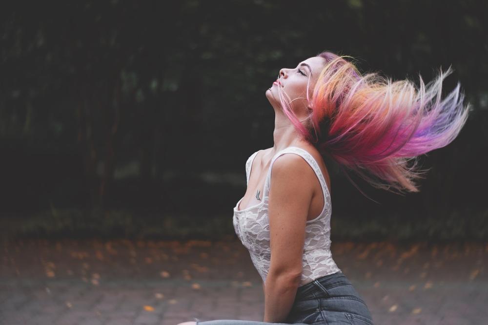 colorful hair ties