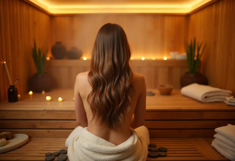 sauna relaxation