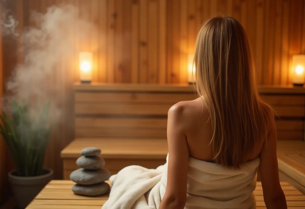 sauna relaxation